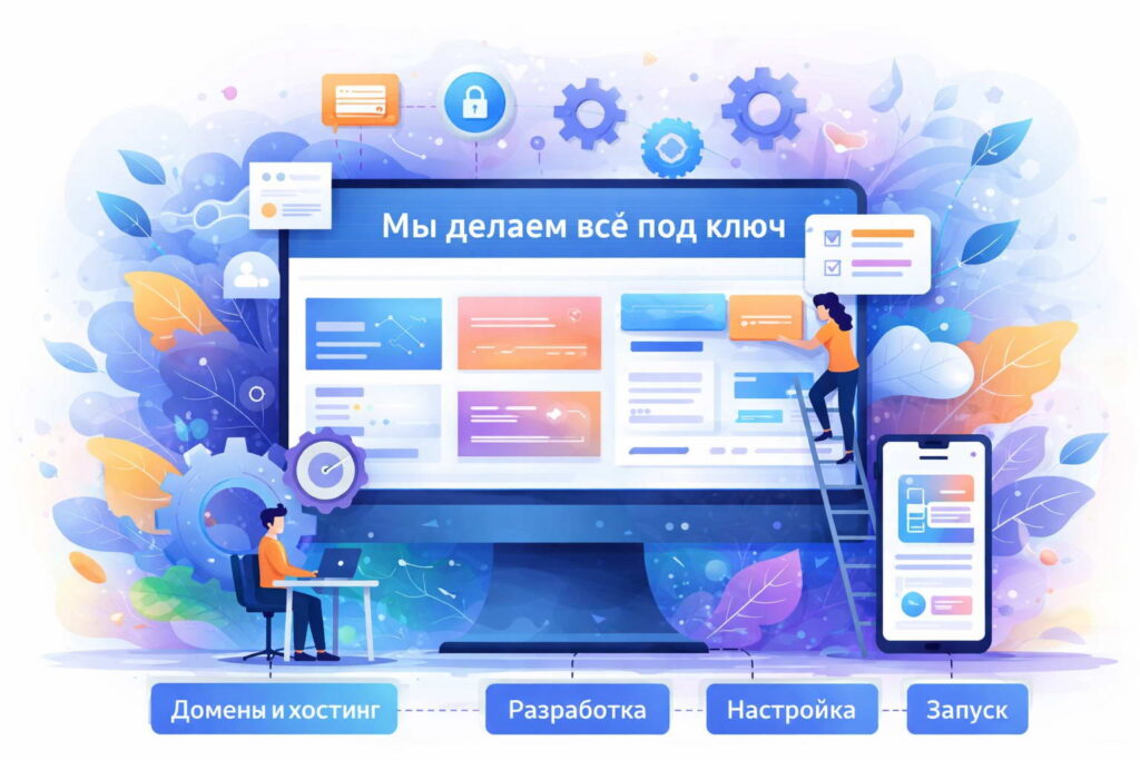 Создание сайтов под ключ
